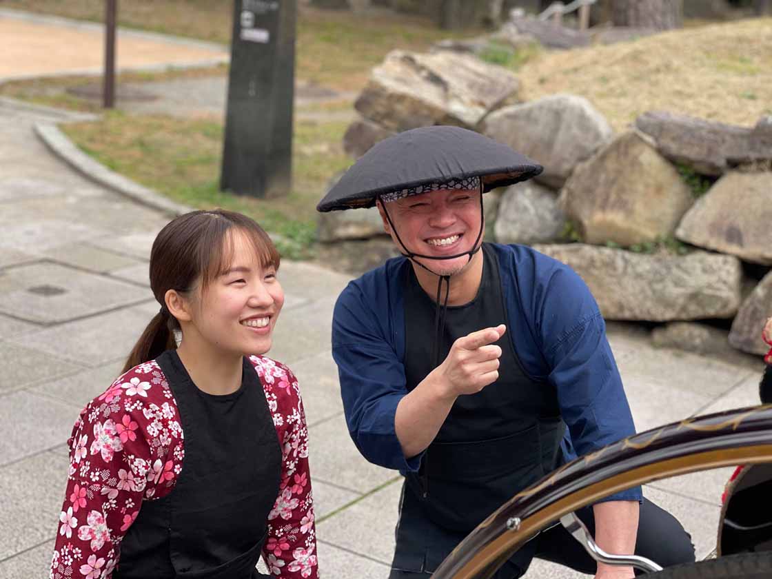 小倉屋　人力車 